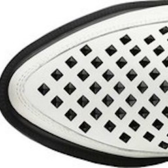 Dr Martens Men’s Willis White Stud Creepers 3 Eye Lace Up main image 8